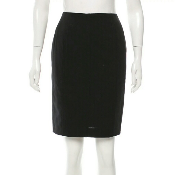 Akris Punto Dresses & Skirts - Akris Punto Tonal-Stitched Pencil Skirt